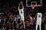 媒体人:杨瀚森适应NBA三分线的速度比想象快 若场均1三分就很棒